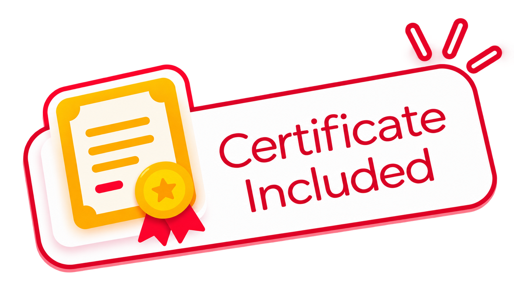 Certificate Included